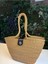 Sardinia Kapaklı Handmade Hasır Tote Plaj ve Günlük Çanta Yazın Modası 3