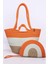 Lumos Hasır Görünümlü Ikili Fermuarlı Clutch Çanta ve Omuz Çantası 1