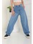 Açık Mavisi Kadın Straight Jean -27097 1