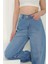 Açık Mavisi Kadın Straight Jean -27097 4