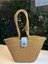 Sardinia Kapaklı Handmade Hasır Tote Plaj ve Günlük Çanta Yazın Modası 2
