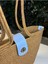 Sardinia Kapaklı Handmade Hasır Tote Plaj ve Günlük Çanta Yazın Modası 3