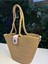 Sardinia Kapaklı Handmade Hasır Tote Plaj ve Günlük Çanta Yazın Modası 4