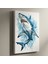 Mavi Sularda Köpekbalığı Tablosu 1