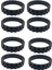 Roborock Için 8pcs S5/t6/t7 Aksesuarları Xiaomi Yürüyüş Tekerlek Lastik Cilt Yedek Robot Elektrikli Süpürge Parçaları (Yurt Dışından) 1