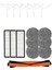 2set Xiaomi Mijia Için Değiştirme Robot Robot Vakum Mop Pro STYTJ06ZHM Yedek Parça Aksesuarları Hepa Filtre (Yurt Dışından) 3