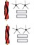 10 Set Yedek Parçaları Xiaomi Roborock S5 Max S6 S60 S5 S50 T6 Mop Siyah Yan Fırça Aksesuarları (Yurt Dışından) 1