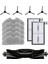 Eufy X8 Pro Serie X8 Pro Ses Robot Vakum Süpürge Yedek Yedek Ana Yan Fırça Hepa Filtre Mop Bez Kiti Için 12PCS (Yurt Dışından) 1
