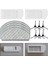 Ecovacs Deebot N20/N20 PLUS/N20 Pro Plus Vakum Süpürgeleri Için Yedek Parça Kiti - Yan Fırçalar, Hepa Filtreleri, Mendil (Yurt Dışından) 4
