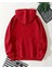 Queew Kraliçe Baskılı 2 Iplik Şardonlu Kapüşonlu Cepli Sweatshirt 2