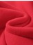 Üç Çizgi Baskılı Kapüşonlu Cepli Içi Yünlü Kırmızı Sweatshirt 5