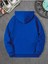 Cepli Çiçek Baskılı Kalın Kapüşonlu Sweatshirt 2