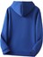 The Boston Est Baskılı Kapüşonlu Cepli Içi Yünlü Saks Sweatshirt 2