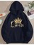 Queew Kraliçe Baskılı 2 Iplik Şardonlu Kapüşonlu Cepli Sweatshirt 1
