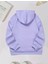 Jesus Çiçekli Desen 2 Iplik Şardonlu Kapüşonlu Cepli Sweatshirt 2