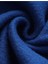 Dik Üç Çizgi Baskılı Kapüşonlu Cepli Pamuklu Saks Sweatshirt 5