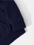 Yarım Aslan Yüzü Baskılı Kapüşonlu Cepli Pamuklu Lacivert Sweatshirt 3
