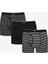 Thin Stripe 3lü Çok Renkli Boxer 1