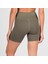 Haki Toparlayıcı Kruvaze Bel Detaylı Bisikletçi Şortu Kısa Tayt Vela 2