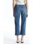 Lcw Jeans Indigo Straight Fit Kadın Jean Pantolon 4