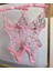 Kadın Pembe Çiçekli Transparan Bodysuit Iç Çamaşır Takımı 1