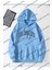 Unisex Los Angeles Bebe Mavisi Baskılı Oversize Üc Ip 1