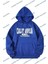 Califor Ornia 1776 Sweatshirt - Sax Mavi Baskılı Oversize Kışlık Kalın 1