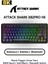 Attack Shark X82 Pro He Hall Effect Rapid Trigger Snaptap Mekanik Klavye %75 Dizilim Manyetik Switch 1