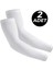 Kol Çorabı Güneş Korumalı Motosiklet Bisiklet Kolluk -Beyaz 1