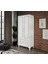 Stil 2 Kapaklı 2 Çekmeceli Modern Gardırop, Elbise Dolabı - Tamamı Mdf 4