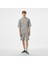 Star Chevron Baskılı Erkek Oversize Fit Gri T-Shirt 3