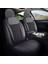Dacia Logan Araçlara Uyumlu Oto Koltuk Kılıfı Seti - Yıldız Serisi - Siyah 1