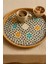 Sedef Mozaik Rattan Servis Tepsisi, El Yapımı Boho Sunum Tepsisi, Kahve/çay Ikram, 40 cm 6