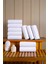 50X90 %100 Pamuk 10'lu Otel Havlusu, El Havlusu, Yüz Havlusu, Baş Havlusu, Spor Havlusu, Spa Havlu 1