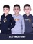 3'lü Erkek Çocuk Baskılı Cepli Kapüşonlu Sweatshirt 1