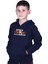 Kapüşonlu Kanguru Cepli Stay Strong Baskılı Erkek Çocuk Sweatshirt 1