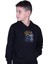 Kapüşonlu Kanguru Cepli Skater Baskılı Erkek Çocuk Sweatshirt 1