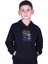Kapüşonlu Kanguru Cepli Skater Baskılı Erkek Çocuk Sweatshirt 2