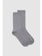 Ds Damat Gri Pamuklu Çorap 4HF16ORTCRP01D01 2