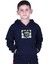 Kapüşonlu Kanguru Cepli Bear Baskılı Erkek Çocuk Sweatshirt 1