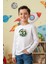 Sıfır Yaka Basketball Baskılı Erkek Çocuk Sweatshirt 1