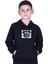 Kapüşonlu Kanguru Cepli Bear Baskılı Erkek Çocuk Sweatshirt 2