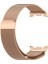 Galaxy Watch 8 40MM / 44MM Uyumlu Hasır Metal Kordon-01 Rose Gold 1