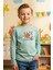 Sıfır Yaka Game Mode Baskılı Erkek Çocuk Sweatshirt 1