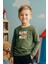 Sıfır Yaka Game Mode Baskılı Erkek Çocuk Sweatshirt 1