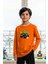 Erkek Çocuk Bisiklet Yaka Baskı Detaylı 3'lü Basic Sweatshirt 2