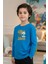 Sıfır Yaka Rio De Jenerio Baskılı Erkek Çocuk Sweatshirt 1