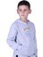 Kapüşonlu Kanguru Cepli Skater Baskılı Erkek Çocuk Sweatshirt 2