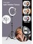 10" Halka LED 210cm Tripodlu Youtuber Video Selfie Stüdyo Makyaj Tiktok Işığı Ring Light 3 Renk Işık 6