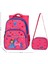 Lisanslı Pembe Prenses Desenli Ilkokul Sırt Çantası ve Beslenme Çantası 1